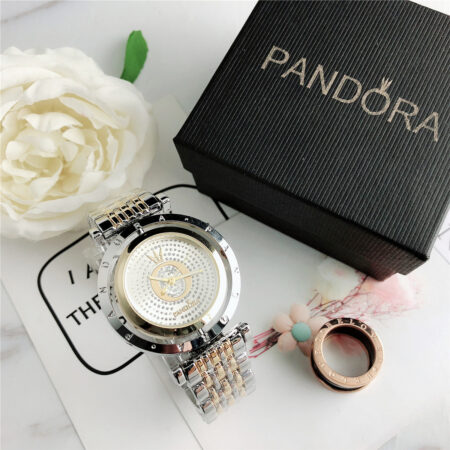 Women's PANDORA Fashion Watch - 6861 M Stainless Steel Quartz Movement Product ID: 6861 M Elegant Fashion Design Sweeping Second Hand Not your style? No Problem. Just send me your color & I will check to see if one is available then contact you to let you know if I can post one for you! NO DEPOSIT NECESSARY. 30 DAY NORMAL ORDER TIME. Any Questions? LET ME KNOW. Nearly 100 new items Shipped from West Palm Beach, Florida A brand-new in the original packaging Brand - PANDORA Strap Material - Stainless Steel Department - Women Type - Wristwatch Case Color - Gold Movement - Quartz Strap Colour - Gold Style - Casual Dial Colour - Gold Features - 12-Hour Dial Case Material - Stainless Steel